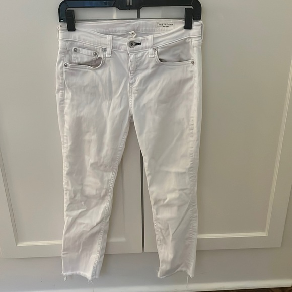 Rag & Bone White Denim Jeans Size 26 - Picture 2 of 7